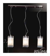 Niki Lampa wisząca 3x60W chrom